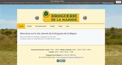 Desktop Screenshot of droguerie-majorie.ch